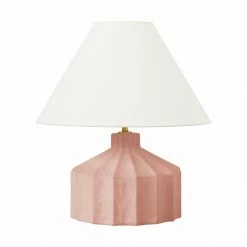 Generation Lighting Veneto Table Lamp | Dusty Rose LED Lighting