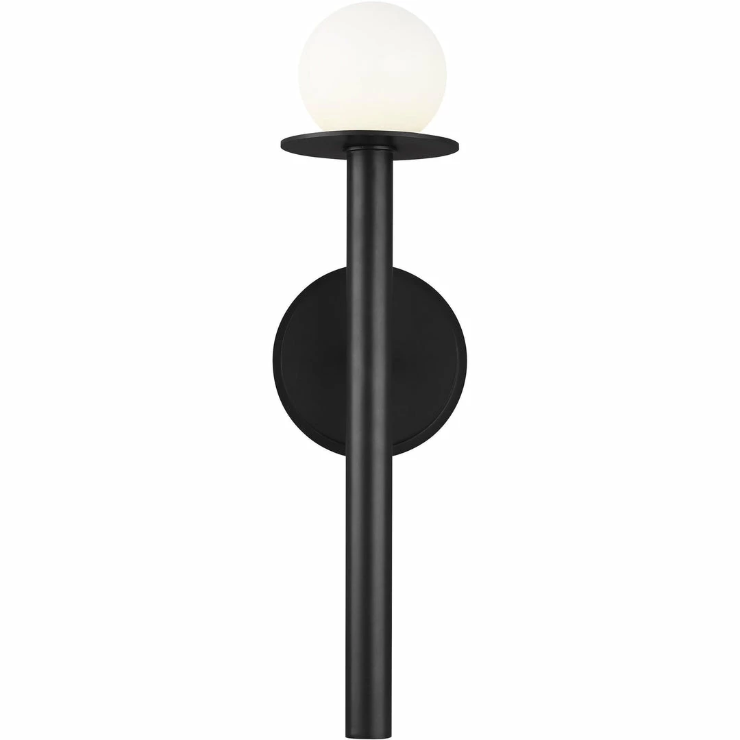 Generation Lighting Nodes Wall Sconce | Midnight Black Wall Sconces