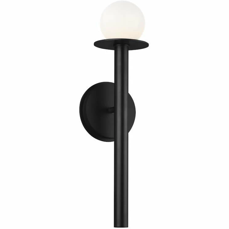 Generation Lighting Nodes Wall Sconce | Midnight Black Wall Sconces