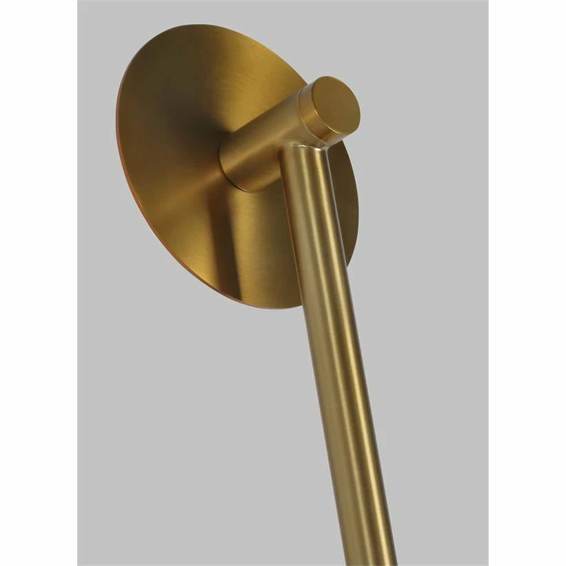 Generation Lighting Nodes Large Pivot Wall Sconce | Burnished Brass Wall Sconces