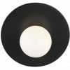 Generation Lighting Wall Sconces Nodes Angled Wall Sconce | Midnight Black