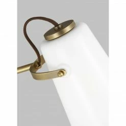 Generation Lighting Hazel Desk Lamp | Time Worn Brass