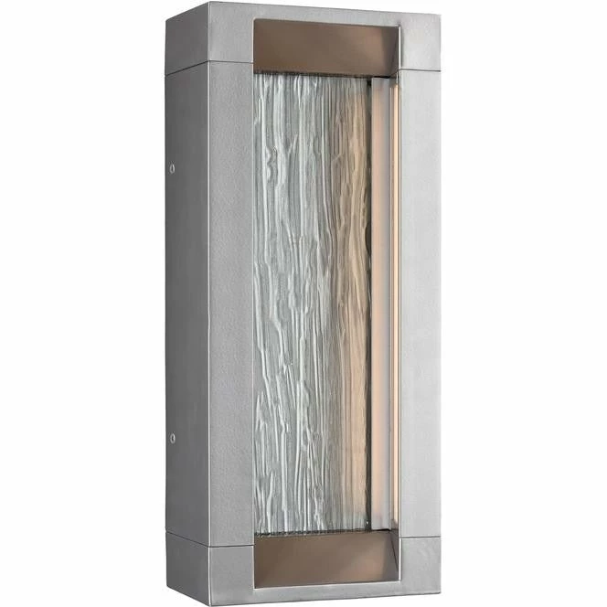 Generation Lighting Mattix 14" LED Wall Sconce | Silver