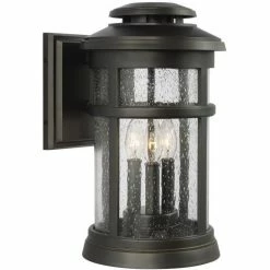 Generation Lighting Newport 16" Wall Lantern | Antique Bronze