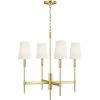 Generation Lighting Beckham Classic Chandelier | Medium Burnished Brass