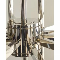 Generation Lighting Pendants Beckham Modern Chandelier | Large Polished Nickel