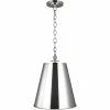 Generation Lighting Capri Tall Pendant | Polished Nickel