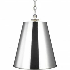 Generation Lighting Capri Tall Pendant | Polished Nickel