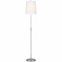 Generation Lighting Beckham Classic Floor Lamp | Polished Nickel