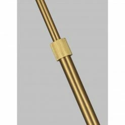 Generation Lighting Signoret Task Floor Lamp | Burnished Brass