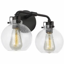 Generation Lighting Clara 2-Light Vanity/Wall Sconce | Bronze