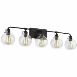 Generation Lighting Clara 5-Light Vanity | Bronze