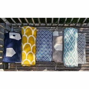 Klippan Throws Feathers Blanket | Green