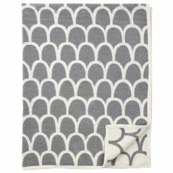 Klippan Feathers Blanket | Grey Throws