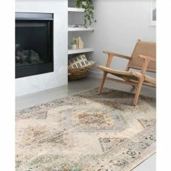 Loloi Rugs Isadora Rug 01 | Oatmeal/Silver