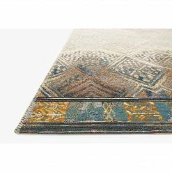 Loloi Mika Rug 02 | Ivory/Mediterranean Rugs