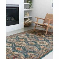 Loloi Rugs Isadora Rug 06 | Lagoon/Multi