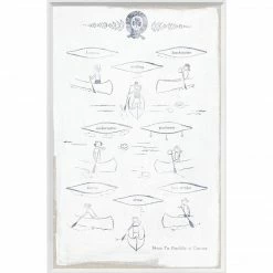 Celadon Wall Art + Mirrors Girl Guide Canoe