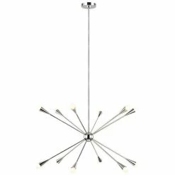 Generation Lighting Jax Pendant 12-Light | Polished Nickel