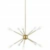 Generation Lighting Jax Pendant 10-Light | Burnished Brass