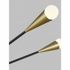 Generation Lighting Jax Pendant 12-Light | Midnight Black