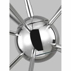 Generation Lighting Jax Pendant 10-Light | Polished Nickel