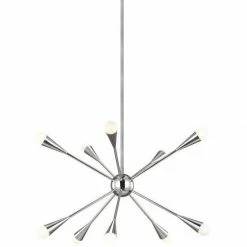 Generation Lighting Jax Pendant 10-Light | Polished Nickel