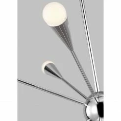 Generation Lighting Jax Pendant 10-Light | Polished Nickel