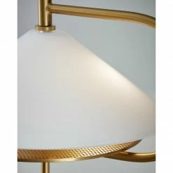 Generation Lighting Gesture Table Lamp | Burnished Brass