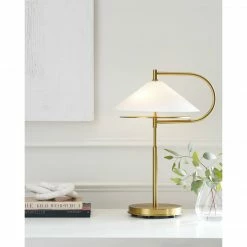 Generation Lighting Gesture Table Lamp | Burnished Brass