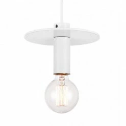 Matteo Lighting Pendants Kasa 7.1" Pendant | White