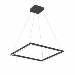 Kuzco Piazza 24" LED Pendant | Black | Open Box