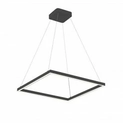 Kuzco Piazza 24" LED Pendant | Black