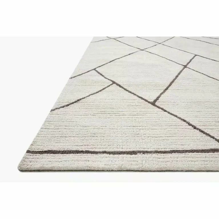 Loloi Logan Rug 01 | Ivory/Charcoal Indoor Rugs