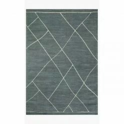 Loloi Indoor Rugs Logan Rug 01 | Slate/White