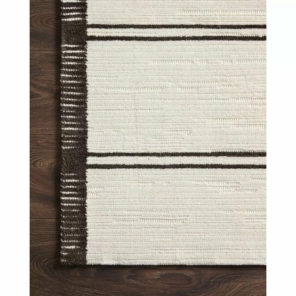 Loloi Logan Rug 02 | White/Mocha Indoor Rugs