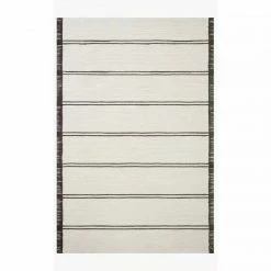 Loloi Logan Rug 02 | White/Mocha Indoor Rugs