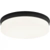 Matteo Lighting Circian LED Flush Mount (Large)| Matte Black