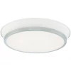 Matteo Lighting Jaxx LED Flush Mount (Large) | White/Chrome