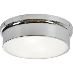 Matteo Lighting Ciotola 12" Flush Mount | Chrome