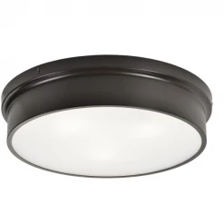 Matteo Lighting Ciotola 15" Flush Mount | Bronze