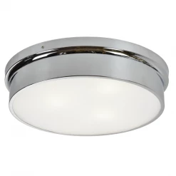 Matteo Lighting Ciotola 15" Flush Mount | Chrome
