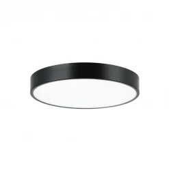 Matteo Lighting Plato 15" LED Flush Mount | Black