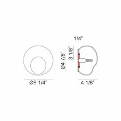 Matteo Lighting Gelasin Flush Mount (Small) | Aged Gold Brass