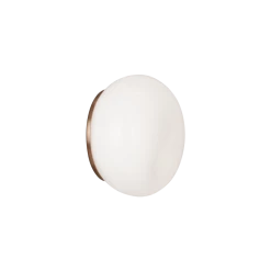 Matteo Lighting Gelasin Flush Mount (Small) | Aged Gold Brass