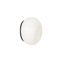 Matteo Lighting Gelasin Flush Mount (Small) | Black