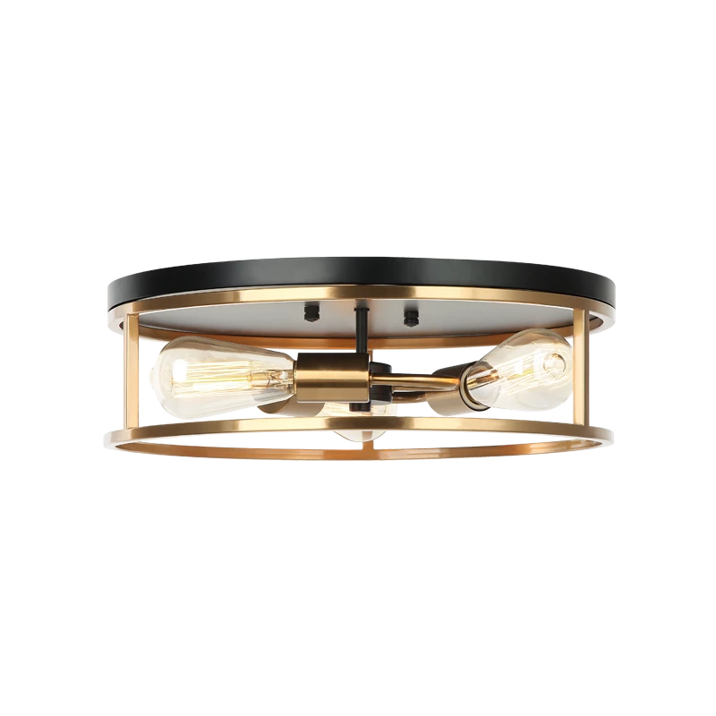 Matteo Lighting Flush Mounts Clarke 16" Round Flush Mount