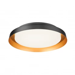 Matteo Lighting Vieno 14" LED Flush Mount | Black