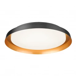Matteo Lighting Vieno 16" LED Flush Mount | Black