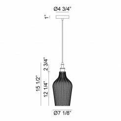 Matteo Lighting Renity Pendant | Large Aged Gold